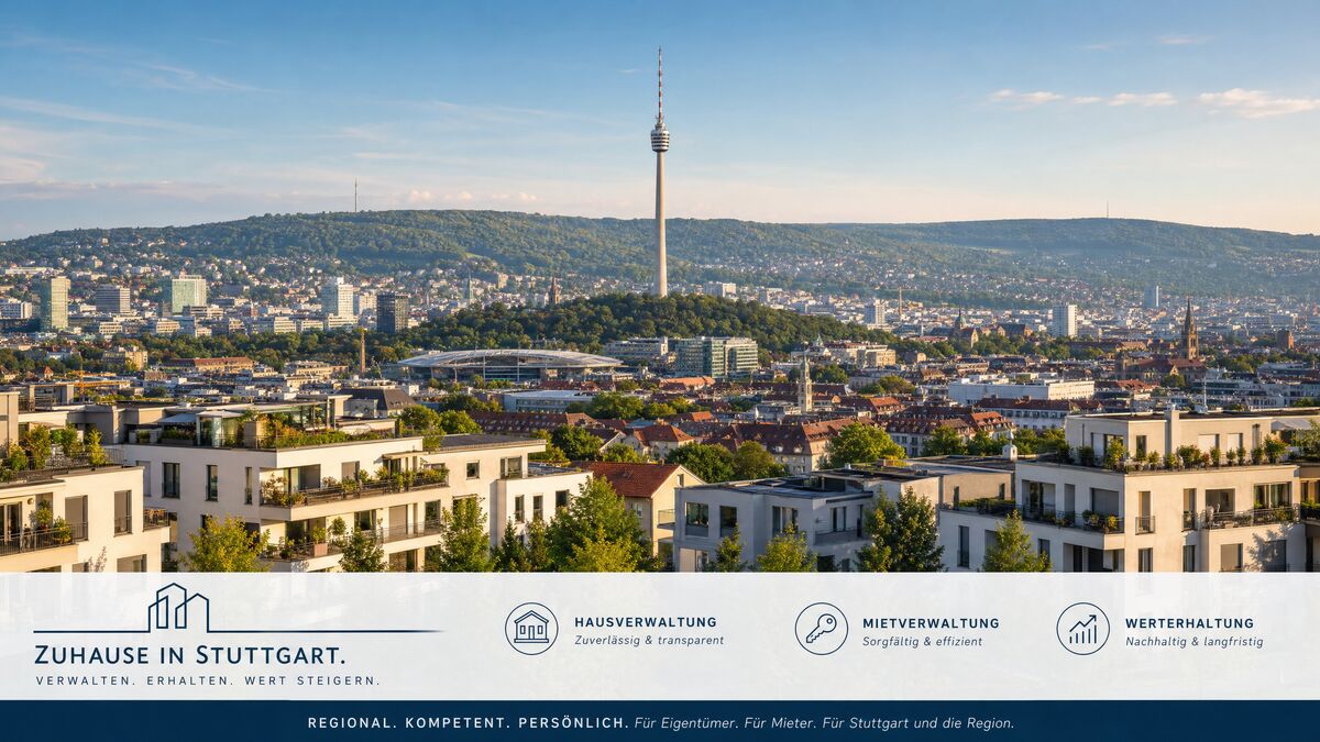 Hausverwaltung im Großraum Stuttgart: Was kleine WEGs in Aichtal, Nürtingen und Esslingen wissen sollten