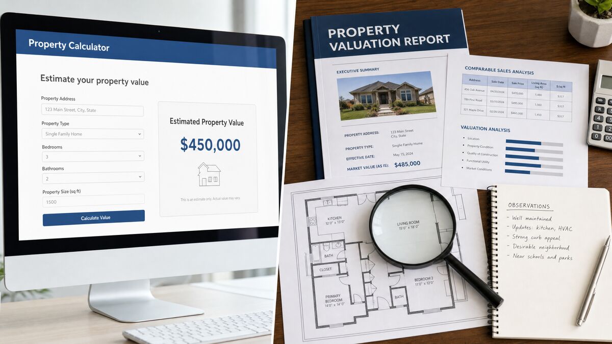 Warum Online-Bewertungsrechner keine korrekte Immobilienbewertung liefern